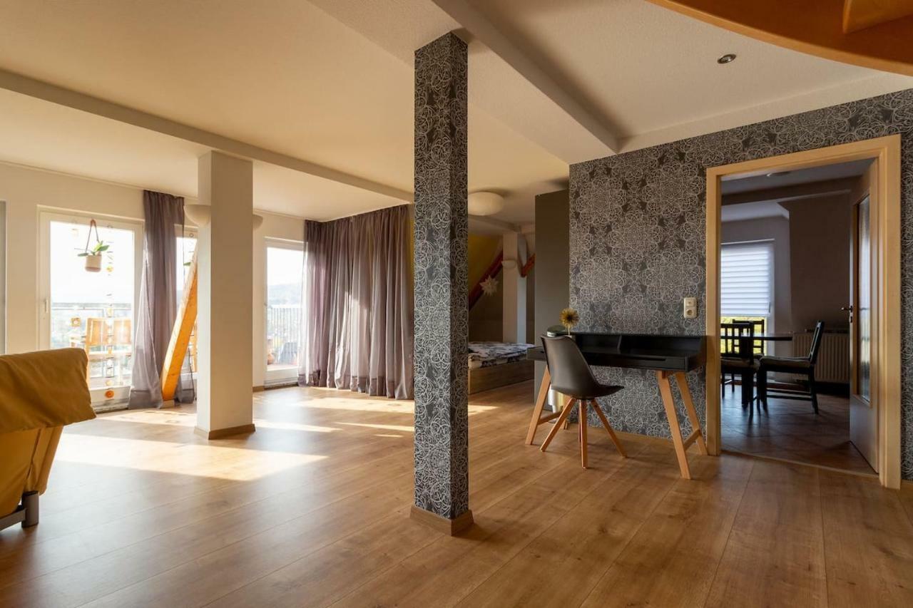 Maisonette Wohnung Mit Blick Ueber Die Stadt Ена Экстерьер фото